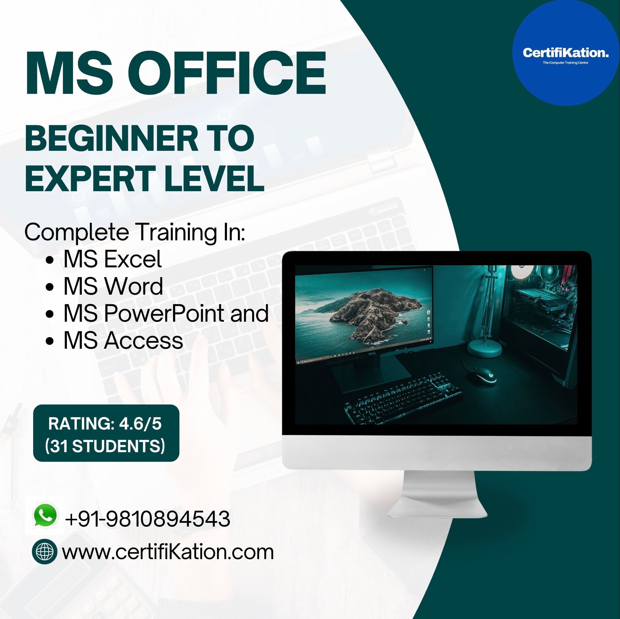 Microsoft Office Course by CertifiKation.